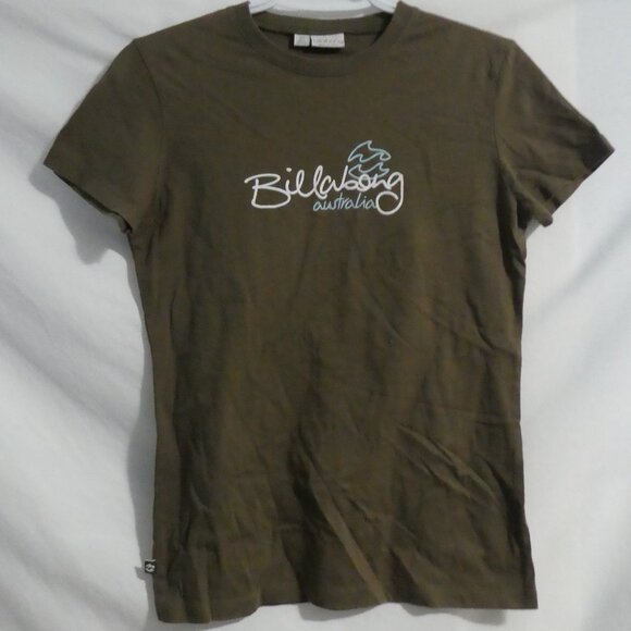 BILLABONG AUSTRALIA | size 10 | 100% Cotton | Graphic Tee / T-Shirt - Picture 1 of 14